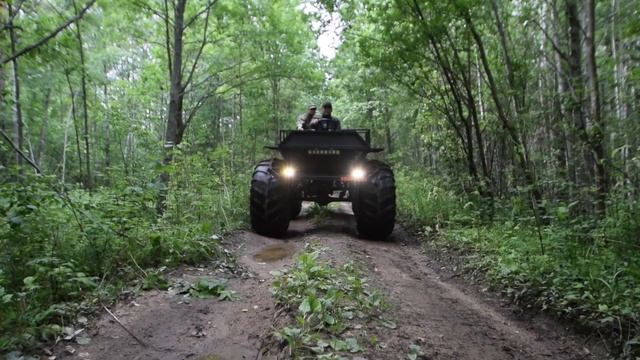 Снегоболотоход KRAMBL (вездеход амфибия). Вот такой вездеход. смотреть онлайн