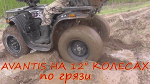 #20 AVANTIS HUNTER BIG на 12"  колесах.езда по грязи.