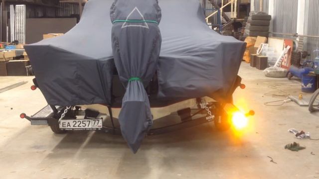 Прицеп лодочный. Замена электрики на LED смотреть онлайн