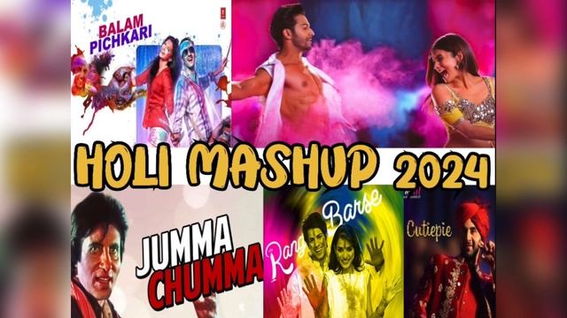 Holi Mashup 2024 | TOP 5 SONGS | Jiten Lofi Edits | смотреть онлайн