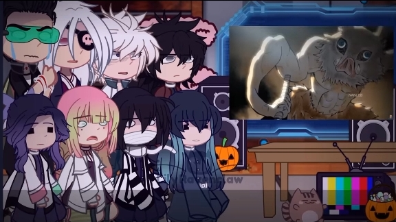 Реакция Хашира на битву Иноске и Доума /на английском\ смотреть онлайн