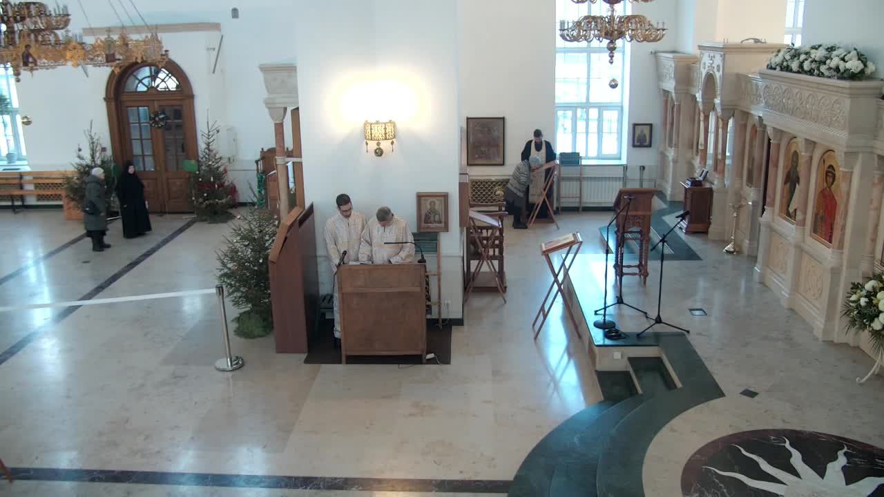 Поздняя Литургия. Неделя 29-я по Пятидесятнице, по Рождестве Христовом смотреть онлайн