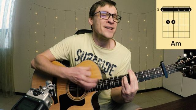 Привет - Женя Трофимов 🎸 аккорды / кавер / табы / как играть на гитаре смотреть онлайн