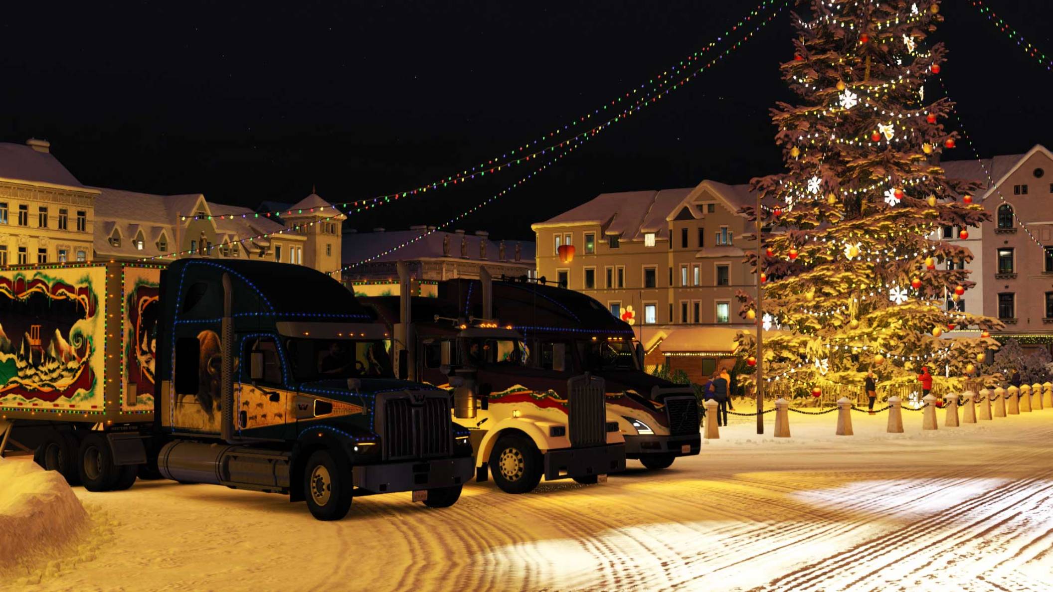 Поездка в WinterLand | О зимних приключениях в ATS и ETS | Корпорация 