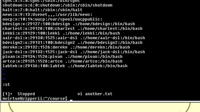 VTC Player Unix Shell Fundamentals, Jobs смотреть онлайн