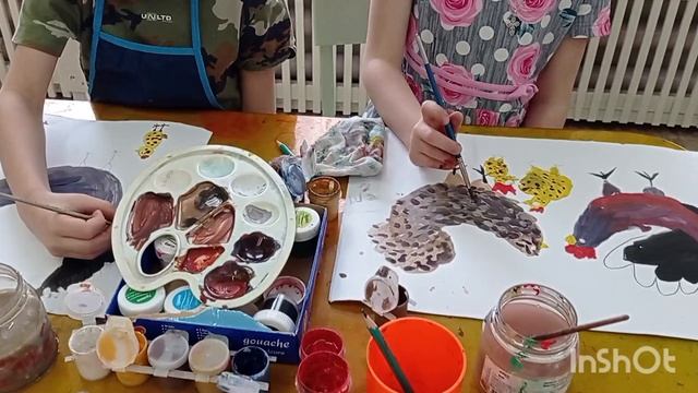 Рисование "Тетерев - Косач" смотреть онлайн