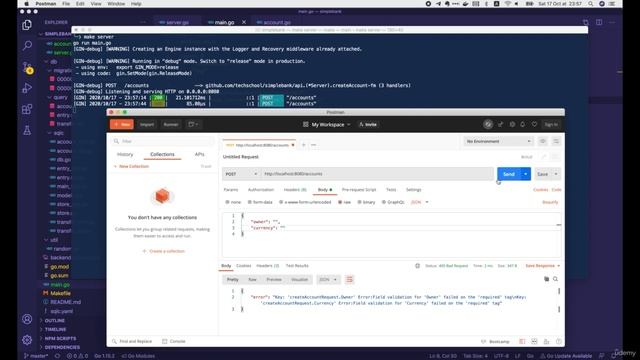 001 Implement RESTful HTTP API in Go using Gin смотреть онлайн