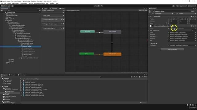 4. Gun visuals and Animations смотреть онлайн