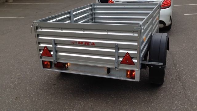 Прицеп для легкового автомобиля с высоким бортом смотреть онлайн