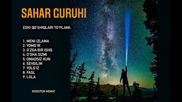 Sahar Guruhi   Eski Qo'shiqlari To'plami