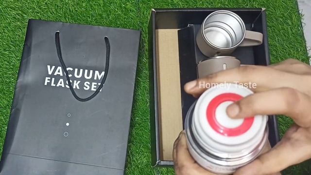 Vacuum Flask Set With 3 Cups Before Using Tips | Review After Use In Description | Homely Taste смотреть онлайн