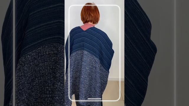 Пончо женский 😻Размеры: 48-60👌Купить на Ozon ссылка в комментариях 👇 смотреть онлайн