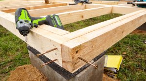 Гараж - Бытовка 6х3 своими руками за 1 ДЕНЬ! Пошаговый процесс строительства. Вот что получилось...