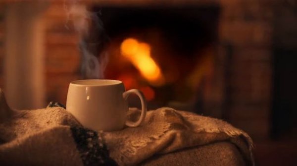 Уютный дом кружка с чаем