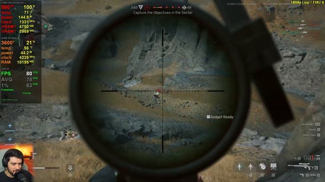 RX 580 8GB - Delta Force (Alpha test) смотреть онлайн