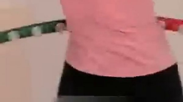 Массажный обруч для похудения с магнитами Хулахуп (Acu Hoop Pro)