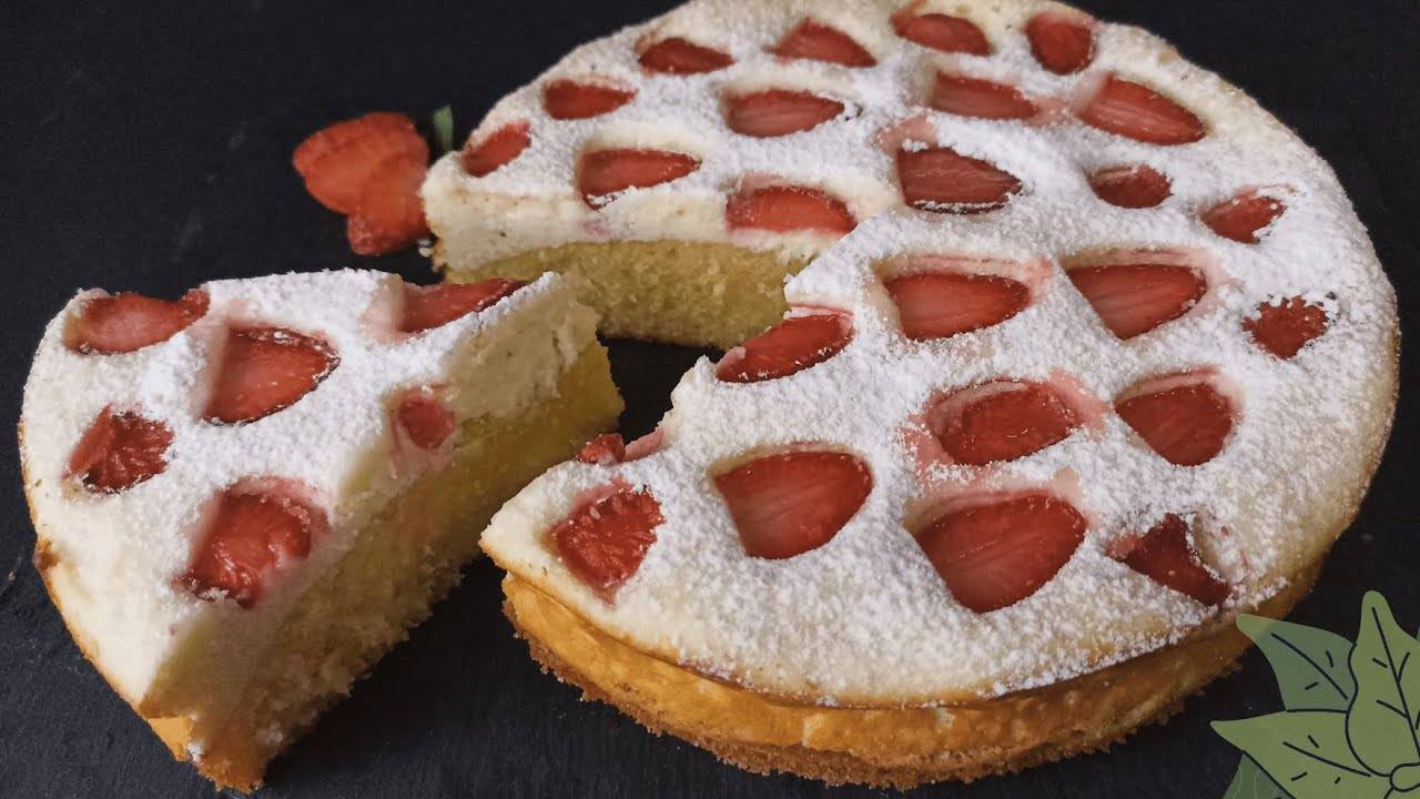 Творожный пирог с ягодами / очень вкусный пирог к чаю / рецепт просто находка!!