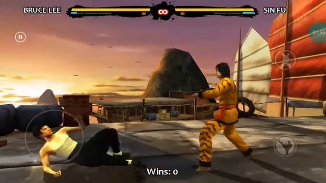 O jogo de luta do Bruce Lee para Android смотреть онлайн
