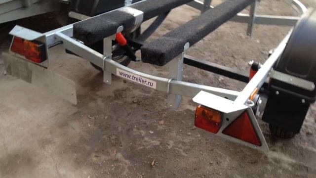 Прицеп дельфин 3,9м Легковой прицеп трейлер смотреть онлайн