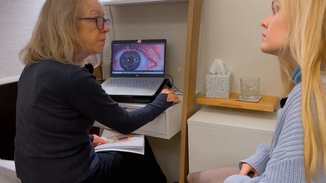 ASMR Iridology Consultation/Eye Reading (Unintentional, real person ASMR) смотреть онлайн