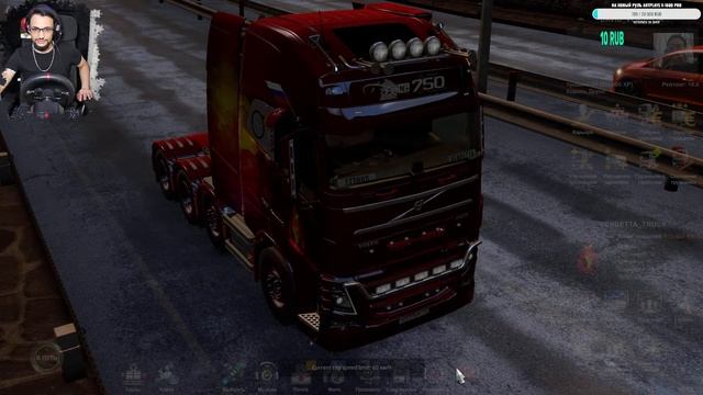 Выполняем ачивки #ets2 #truckersmp #Euro Truck Simulator 2 #steam #Volvo #стрим смотреть онлайн