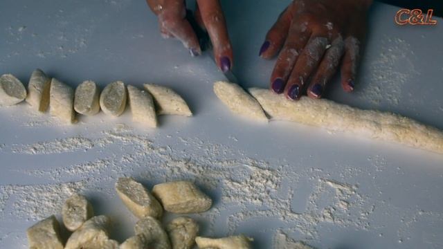 Preparation of lazy dumplings. Healthy homemade food. смотреть онлайн