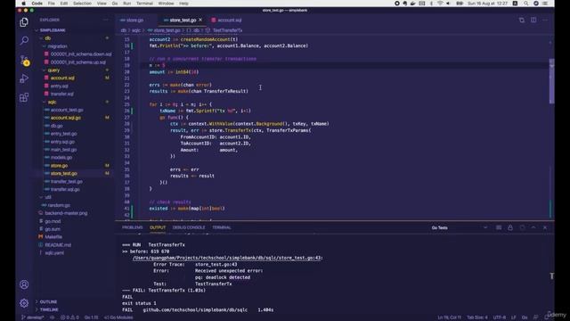 009 DB transaction lock & How to handle deadlock in Golang смотреть онлайн
