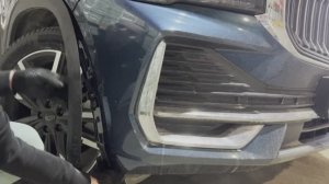 Как снять бампер на Джили Монжаро/ Geely Monjaro