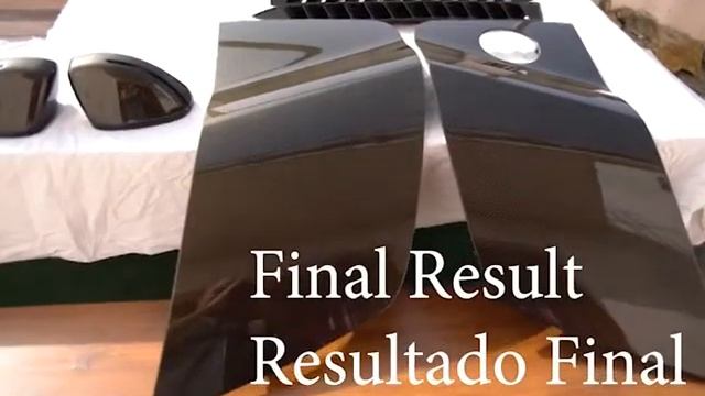 Audi R8 parts in Golden Carbon Fiber Applying Printed Designs To Three-Dimensional Objects. смотреть онлайн