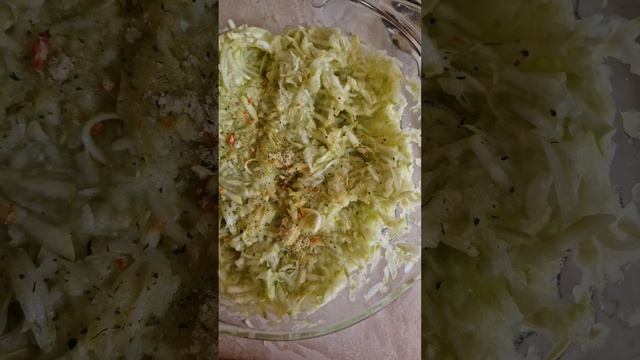 Кабачковые оладьи |оладьи из кабачка #shortvideo #cooking #рецепт рецепт кабачков смотреть онлайн