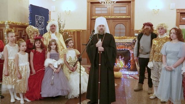 Рождественское представление в Благовещенском соборе смотреть онлайн