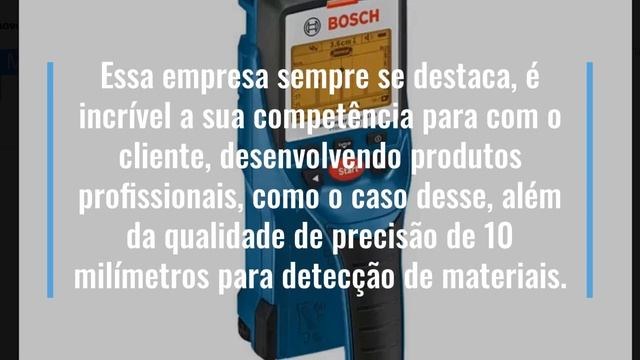 Detector de Materiais Bosch Digital D-TECT 150 - Profissional смотреть онлайн