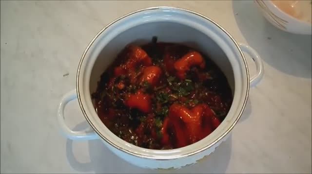 СУПЕР ЗАКУСКА ! ЖАРЕНЫЙ БОЛГАРСКИЙ ПЕРЕЦ В МАРИНАДЕ. смотреть онлайн