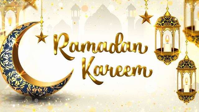 1 Hour Ramadan Kareem 4K Screensaver  | Beautiful Islam