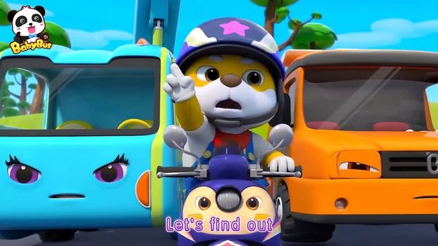 Police Car on Patrol | Fire Truck, Doctor | Learning Vehicles | Nursery Rhymes | Kids Songs |BabyBu смотреть онлайн