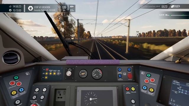 1D16 - London Kings Cross to Harrogate - Class 801 LNER смотреть онлайн