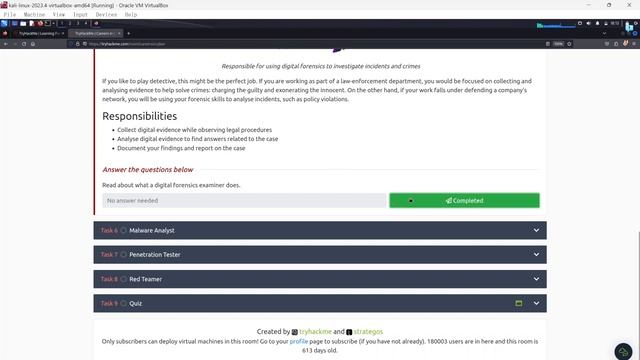 1.2 Introduction to Cyber Security - Careers in Cyber {TRYHACKME} смотреть онлайн