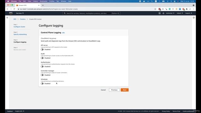 008 Kubernetes architecture & How to create an EKS cluster on AWS смотреть онлайн