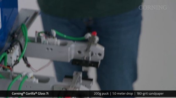 Corning® Gorilla® Glass 7i Drop Tower Test