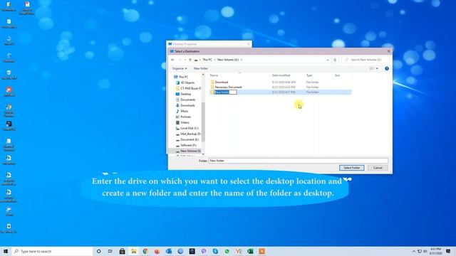 how to change desktop location windows 10 смотреть онлайн