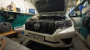 1GD-FTV Замена масла на Ravenol. Стук цепи. Пробег 40920 км.