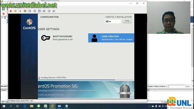 03. CentOS 7 Installation смотреть онлайн