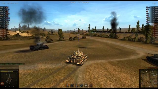 WoT Tiger 2 смотреть онлайн