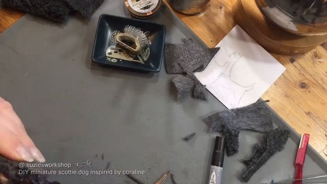 DIY Miniature Scottie Dog Handmade Bendy Toy Inspired by Coraline смотреть онлайн