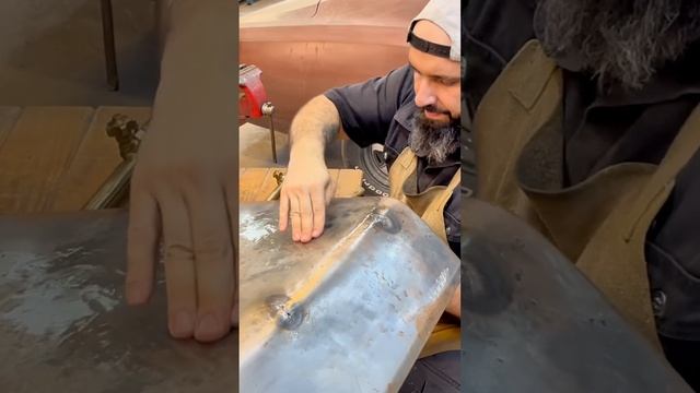 Encolhendo A Chapa Da Tampa Com O Maçarico - Melhores De 2024 #funilaria #restau