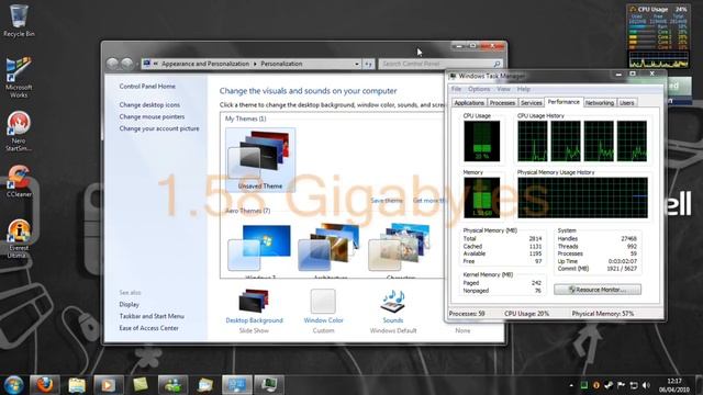 Windows Aero Vs Windows Classic (Memory) смотреть онлайн