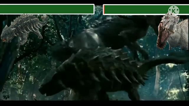 Indominus Rex Vs Ankylosaurus