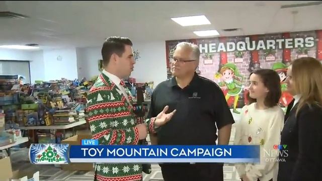 CTV and MAJIC 100's Toy Mountain wraps up 2019_CTV Ottawa News segment смотреть онлайн