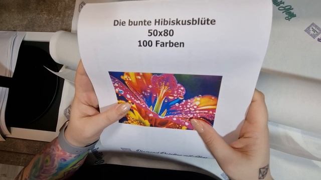 Diamond Painting mit Herz Vlog 41 UNBOXING смотреть онлайн