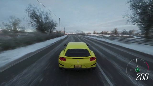 Ferrari GTC4Lusso Landstraße Forza Horizon 4 4K60 смотреть онлайн